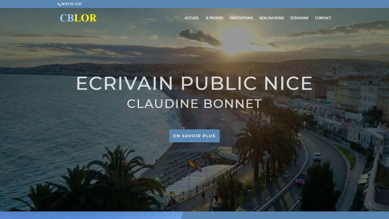 Site d'une écrivain public